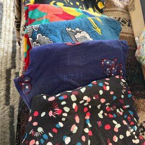 Bundle of Lularoe Colorful Patterned Leggings